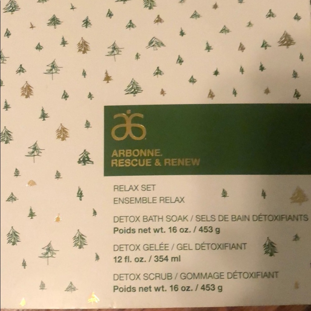 Arbonne Rescue and Renew set